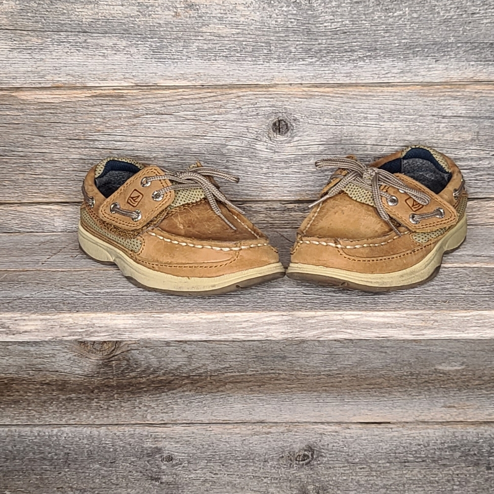 Sperry Kids Leather Boat Shoes